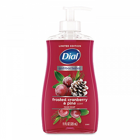 Antibacterial Liquid Hand Soap, Limited Edition, Frosted Cranberry and Pine Scent, 11 oz Pump Bottle (1700035953)