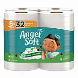 Mega Toilet Paper, Limited Edition Fresh Evergreen Scent Tube, Septic Safe, 2-Ply, White, 320 Sheets/Roll, 8 Rolls/Pack (79461)