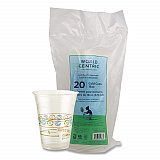 PLA Clear Cold Cups, 16 oz, 10/Pack (CPRTCS16)