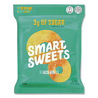 Peach Rings Candy, 1.8 oz Packet, 12/Box (SMW20055)
