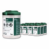 Sani-HP1 Germicidal Wipes, 5 x 6, Unscented, White, 275 Wipes/Canister, 12 Canisters/Carton (P62572PK)