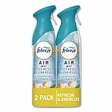 AIR, Refresh and Energize, 8.1 oz, Aerosol Spray, 2/Pack (2040991926)