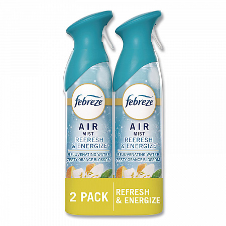 AIR, Refresh and Energize, 8.1 oz, Aerosol Spray, 2/Pack (2040991926)