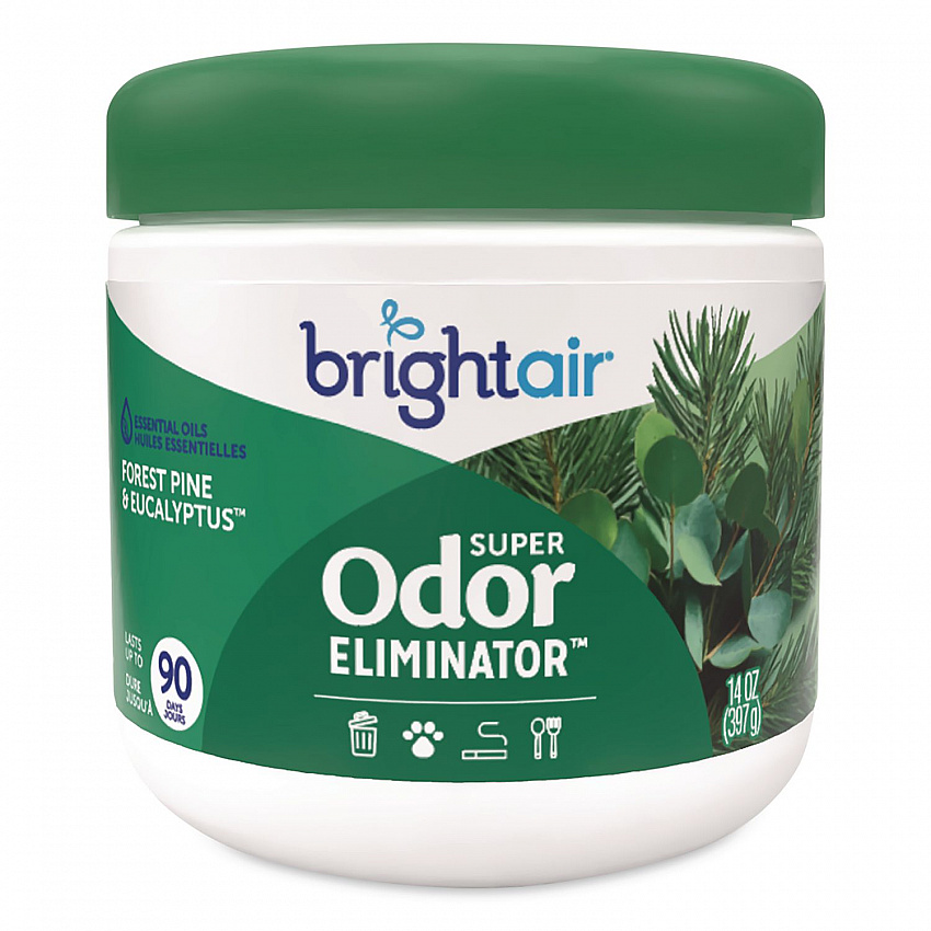 Super Odor Eliminator, Forest Pine and Eucalyptus, 14 oz Jar (901277)
