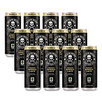 Vanilla Latte Cold Brew Coffee, 11 oz Can, 12/Carton (EWC34373)