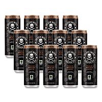 Mocha Latte Cold Brew Coffee, 11 oz Can, 12/Carton (EWC34447)