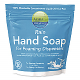 Aqua ChemPacs Concentrated Liquid Hand Soap, Rain Scent, 30 ChemPacs/Bag (9321541)