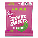 Sourmelon Bites Gummy Candy, Watermelon, 1.8 oz Packet, 12/Box (SMW20080)