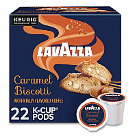 Caramel Biscotti Coffee K-Cup, 22/Box (5000384732)