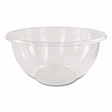 PLA Salad Bowls, 32 oz, 6.7" dia x 3.3" h, Clear, Plastic, 600/Carton (SBCS32)