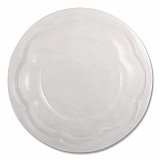 PLA Salad Bowl Lids, 5.4" dia x 0.8"h, Clear, Plastic, 450/Carton (SBLCS16)