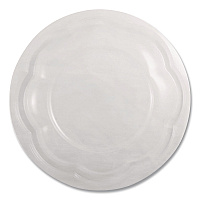 PLA Salad Bowl Lids, 5.4" dia x 0.8"h, Clear, Plastic, 450/Carton (SBLCS16)