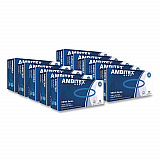 V5101 Series Latex-Free Lightly Powdered Vinyl Gloves, Large, 3 mil Thick, 9" Long, Clear, 1,000/Carton (VLG5101CT)