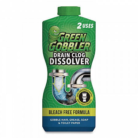 Green Gobbler Drain Clog Dissolver, 31 oz Bottle (G8015J)
