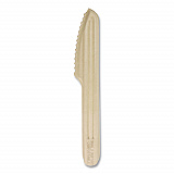 NoTree Cutlery, Light Mediumweight, Knife, Paper, Natural, 1,000/Carton (KNNT6)