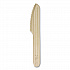 NoTree Cutlery, Light Mediumweight, Knife, Paper, Natural, 1,000/Carton (KNNT6)