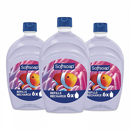 Liquid Hand Soap Refill, Fresh Scent, 50 oz, 3/Carton (61046102)