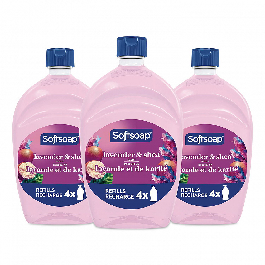 Liquid Hand Soap Refills, Lavender Scent, 3/Carton (61048335)