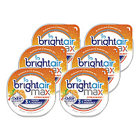 Max Odor Eliminator Air Freshener, Citrus Burst, 8 oz Jar, 6/Carton (900436)