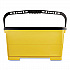 Glass Cleaning Bucket and Lid, 6 gal, Yellow (2221958)