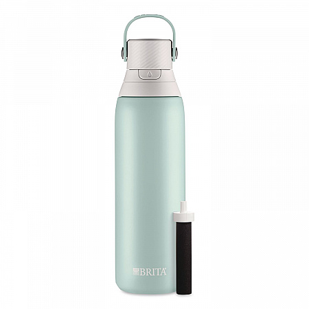 Stainless Steel Filtered Water Bottle, 20 oz, Glacier (36448)