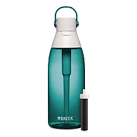 Plastic Filtered Water Bottle, 36 oz, Sea Glass (36524)