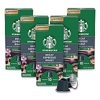 Espresso Roast Decaf Original Pods, 10/Pack, 5 Packs/Box, 50/Box (109050)