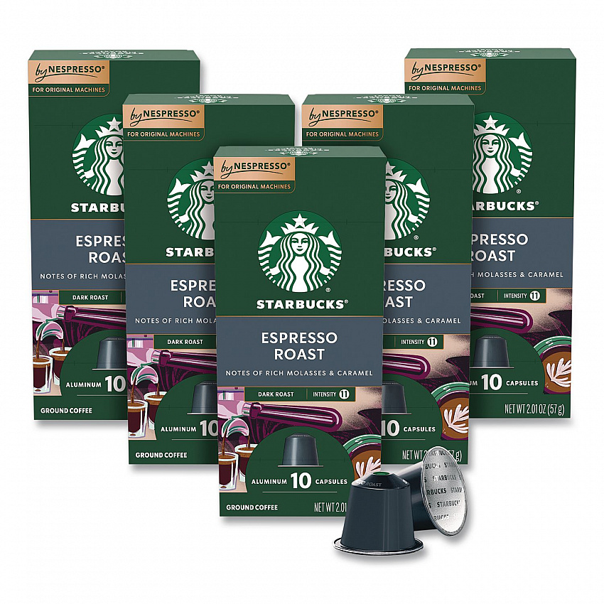 Espresso Roast Original Pod, 10/Pack, 5 Packs/Box (109053)
