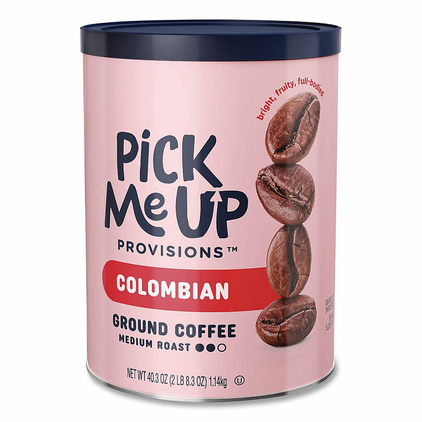 Ground Coffee, Medium Roast, 40.3 oz Canister (PM63308)