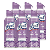 Air Sanitizer Spray, Lavender Sky Scent, 10 oz Aerosol Spray, 6/Carton (56348CT)
