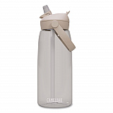 Thrive FlipStraw Plastic Water Bottle, 32 oz, Clear (2852102001)