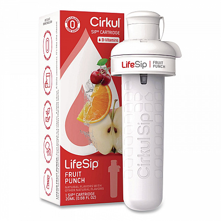 LifeSip Flavor Cartridge, Sugar-Free Fruit Punch (850021373399)