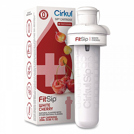 FitSip Flavor Cartridge, Sugar-Free White Cherry (850021373436)
