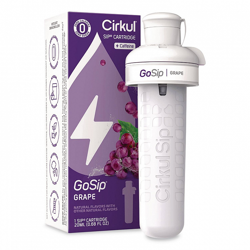 GoSip Flavor Cartridge, Sugar-Free Grape (850021373474)