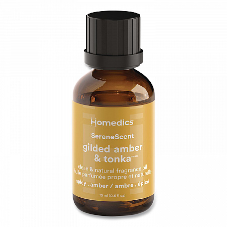 SereneScent Glided Amber and Tonka Essential Oil, 0.5 oz Bottle (ARMHEO15GAT)