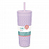 Cora Stainless Steel Double Wall Insulated Tumbler, 24 oz, Lavender (2598W620)
