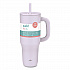 Sutton Stainless Steel Double Wall Insulated Tumbler. 40 oz, Smoky Lilac (001001610)