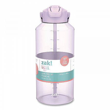 Liberty Plastic Water Bottle, 64 oz, Lavender (2598X270)