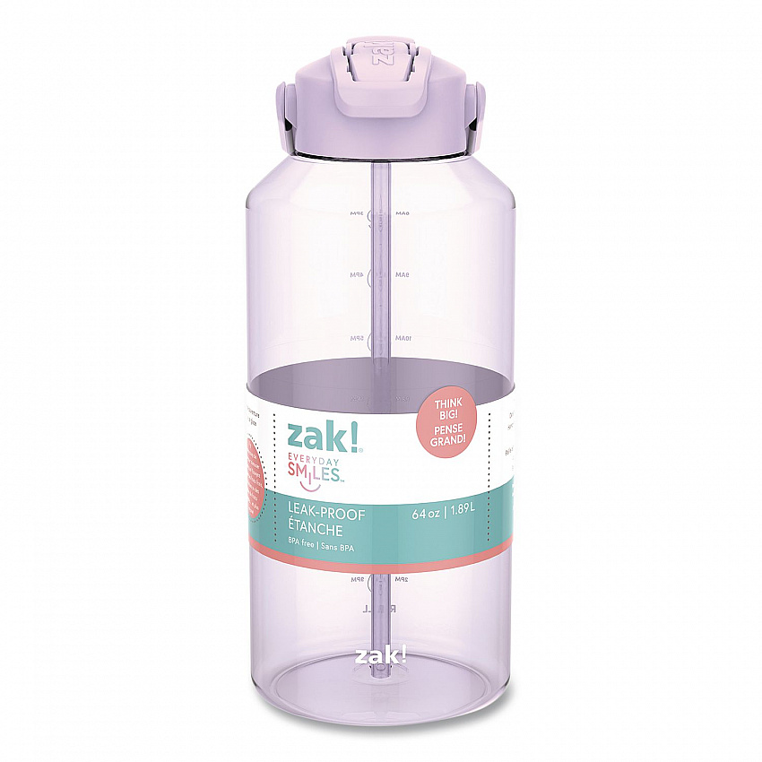 Liberty Plastic Water Bottle, 64 oz, Lavender (2598X270)