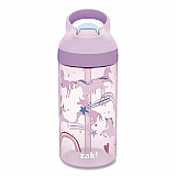 Atlantic Plastic Water Bottle, 16 oz, Fanciful Unicorn (7190T380)
