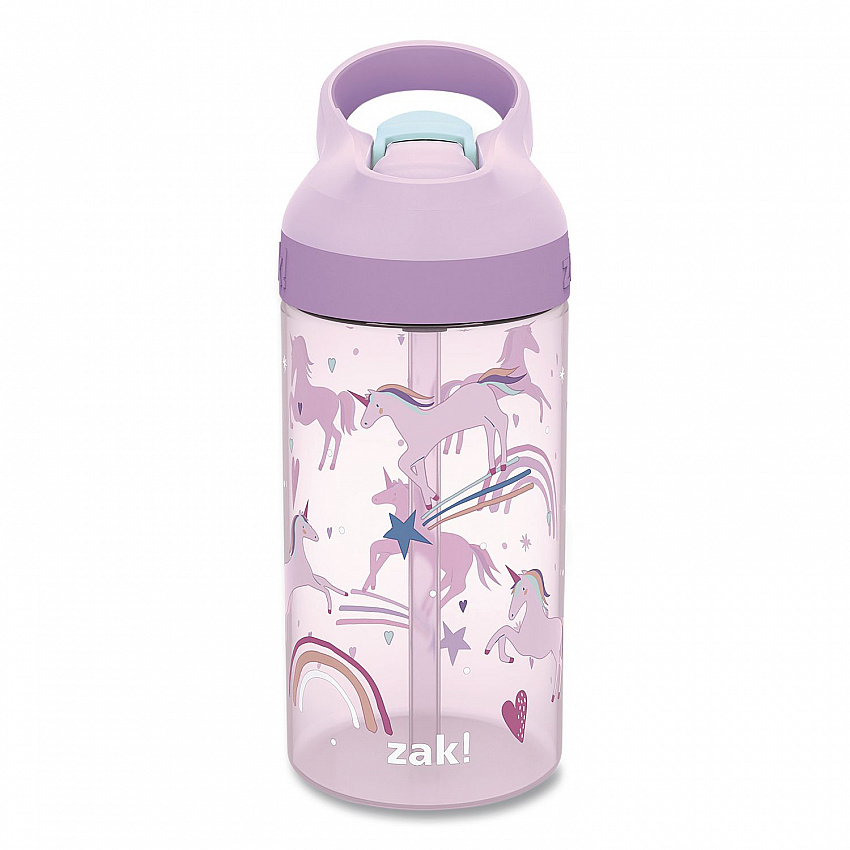 Atlantic Plastic Water Bottle, 16 oz, Fanciful Unicorn (7190T380)