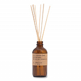 Reed Diffuser, Golden Coast, 3.5 oz, 4.25" Bottle, 9" Reeds, Amber (RD21)