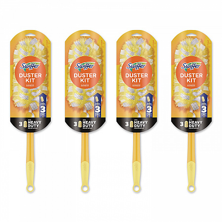 360 Heavy Duty Extendable Starter Dusting Kit, 3 Refills and One 6