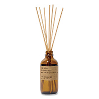 Reed Diffuser, Iris Suede, 3.5 oz, 4.25" Bottle, 9" Reeds, Amber (XRD23)