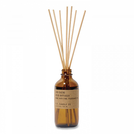 Reed Diffuser, Iris Suede, 3.5 oz, 4.25