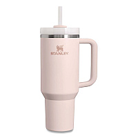 Quencher H2.0 FlowState Stainless Steel Double Wall Tumbler, 40 oz, Rose Quartz (1012552002NA)