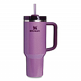 Quencher H2.0 Flowstate Stainless Steel Double Wall Insulated Tumbler, 40 oz, Hammertone Lilac (1012552061)
