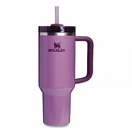 Quencher H2.0 Flowstate Stainless Steel Double Wall Insulated Tumbler, 40 oz, Hammertone Lilac (1012552061)