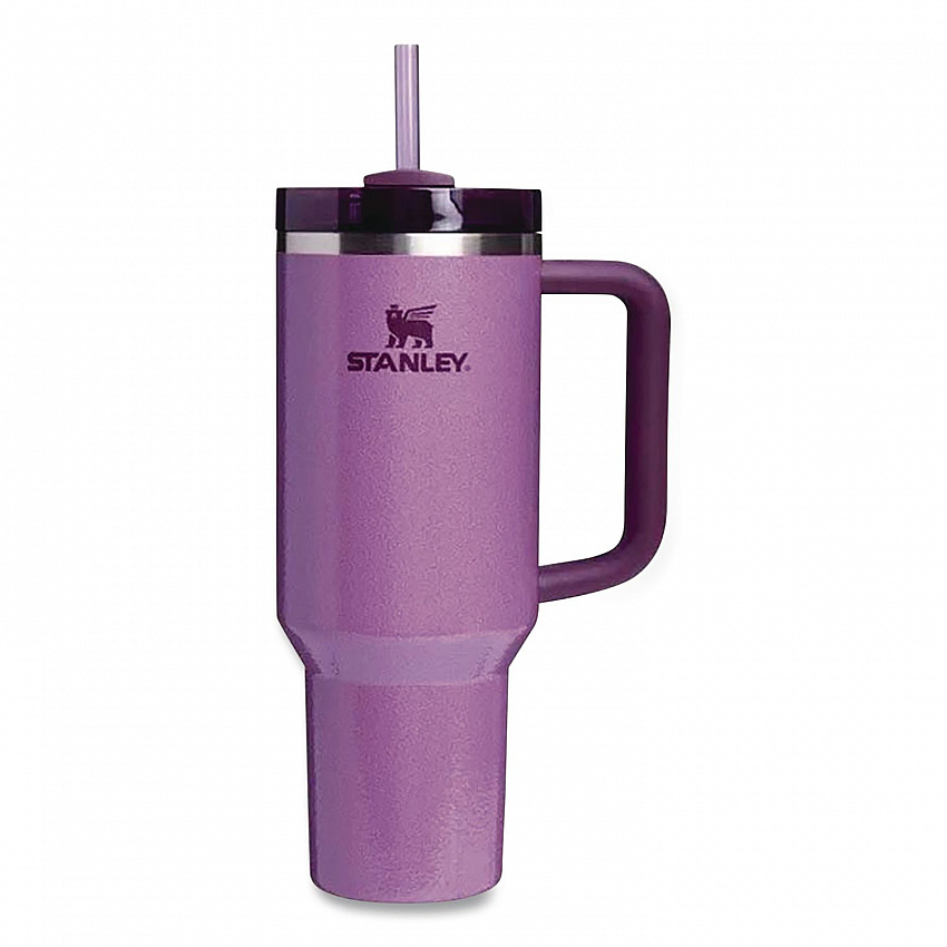 Quencher H2.0 Flowstate Stainless Steel Double Wall Insulated Tumbler, 40 oz, Hammertone Lilac (1012552061)