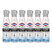 PURE Allergen Neutralizer Daily Air Spray, Ocean Mist, 8 oz Aerosol Spray, 6/Carton (60753CT)